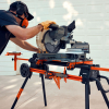 66184 Adjustable Rolling Miter Saw Stand Image 6