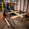 66188 Adjustable-Leg Folding Saw Horse and Jobsite Table, 1-Pack Image 7