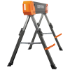 66188 Adjustable-Leg Folding Saw Horse and Jobsite Table, 1-Pack Image 14