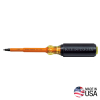 6624INS Insulated Screwdriver, #2 Square, 4-Inch Round Shank - Image