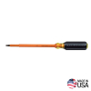 6627INS Insulated Screwdriver, #2 Square, 7-Inch Round Shank - Image