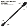 68214 4-in-1 Ratcheting Wrench, Small Image 1