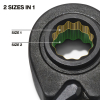 68216 4-in-1 Ratcheting Wrench Set, SAE, 2-Piece Image 2