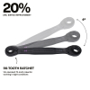 68216M 4-in-1 Ratcheting Wrench Set, Metric, 2-Piece Image 3