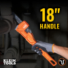 68228 Adjustable Cast Iron Pipe Wrench, 18-Inch Image 2