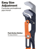 68231 Quick-Adjust S-Jaw Pipe Wrench, 17-Inch Image 2