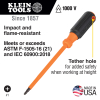 6846INS Insulated Screwdriver, #2 Square, 6-Inch Round Shank Image 1