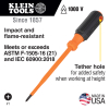 6856INS Insulated Screwdriver, #1 Phillips, 6-Inch Round Shank Image 1