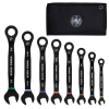69408G Ratcheting Combination Wrench Set, SAE, 8-Piece Image