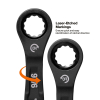 69408G Ratcheting Combination Wrench Set, SAE, 8-Piece Image 4