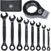 69408MG 90-Tooth Ratcheting Combo Wrench Set, Metric, 8-Piece Image