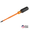 6946INS Slim-Tip 1000V Insulated Screwdriver, #2 Square, 6-Inch Round Shank - Image