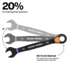 69508M Ratcheting Combination Slide-Lock Wrench Set, Metric, 8-Piece Image 3