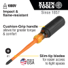 6956INS Slim-Tip 1000V Insulated Screwdriver, #1 Phillips, 6-Inch Round Shank Image 1