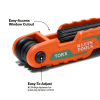 70540T Compact Folding Hex Key Set, 8-Key, Torx® Sizes Image 4