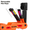 70550HD Extended Reach Impact Folding Hex Key Set, SAE Image 2