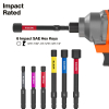 70550HD Extended Reach Impact Folding Hex Key Set, SAE Image 3