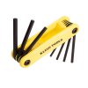 70574 Grip-It® Hex Key Set, 9-Key, 4-1/2-Inch Handle, SAE Sizes Image 2