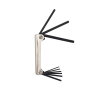 70591 Folding Hex Key Set, 9-Key, SAE Sizes Image 4
