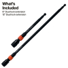 80208 Dual Lock Impact Extension Set, 6 and 12-Inch Image 1