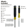 80209 Precision Multi-Bit Screwdriver Set, 31-Piece Image 1