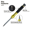 80209 Precision Multi-Bit Screwdriver Set, 31-Piece Image 3