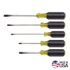 85075 Screwdriver Set, Slotted and Phillips, 5-Piece - Image