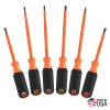 85076INS Screwdriver Set, 1000V Insulated, 6-Piece Image