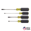 85105 Screwdriver Set, Slotted and Phillips, 4-Piece Image