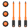85154KINS Insulated Hooded Screw Holding Screwdriver Set, 3-Piece Image