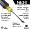85445 Screwdriver Set, Slotted, Phillips and Square, 5-Piece Image 1