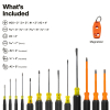 85814 Colour-Coded Screwdriver Set, 14-Piece Image 1