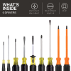 85850 9-Piece Electrician Screwdriver Set Image 1