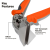 86524 Offset Hand Seamer, 3-Inch Image 1
