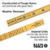 91163B Fiberglass Folding Ruler, Outside Reading, Brick Scale Image 1