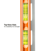 935RBP Magnetic Pitch Vial Torpedo Level, 4 Vial, 8-Inch Image 3