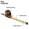 9362 6-Foot Keychain Tape Measure Image 1
