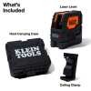 93LCLS Self-Leveling Red Cross-Line Laser Level with Red Plumb Spot Image 1