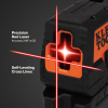 93MCLS Red Compact Cross-Line Self-Leveling Laser Level, 35-Foot Image 2