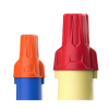 APSC300 COMING SOON - Orange/Blue, Red/Yellow Skirted Wire Connectors, 300-Pack Image