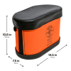 BC513C Oval Bucket Module with Cover, Rail System Image 4