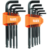BLS22 Long Ball End Hex Key Set, SAE and Metric, 22-Piece Image