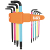 BLS9M Color Coded Extra-Long L Style Hex Key Caddy Set, Metric, 9-Piece Image 7