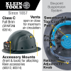 60514 Klein Carbon Fiber Full Brim Hard Hat with Headlamp, Spartan Image 1