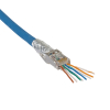 VDV826754 Modularer Datenstecker Pass-Thru™, RJ45-CAT6A, geschirmt (STP), 100er-Pack Image 2