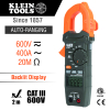 CL120 Digital Clamp Meter, AC Auto-Ranging 400 Amp Image 1