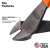 D2286 Diagonal Cutting Pliers, High-Leverage, 6-Inch Image 1