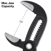 D50510BS Straight Jaw Quick-Adjust Pump Pliers, 10-Inch Image 4