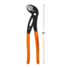 D50510BS Straight Jaw Quick-Adjust Pump Pliers, 10-Inch Image 5