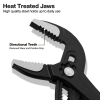 D50512BS Straight Jaw Quick-Adjust Pump Pliers, 12-Inch Image 2